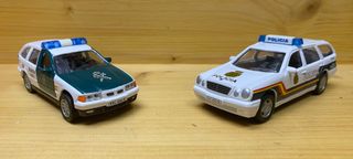 Coches Policía 1:43 Guardia Civil y Nacional