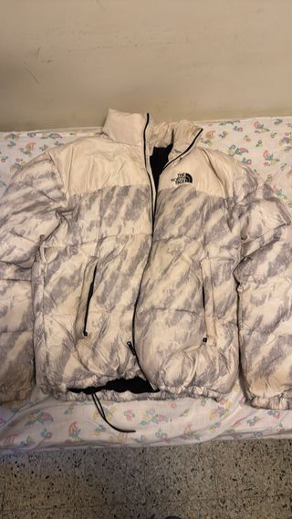 Abrigo plumas The North Face estampado