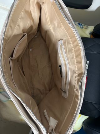 Bolso MCM Beige Universidad