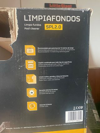 Robot Limpiafondos Capaz Amarillo