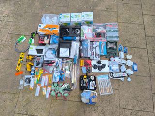 Lote herramientas y accesorios varios