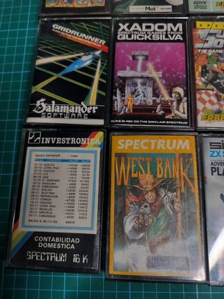 Lote 12 juegos Sinclair ZX Spectrum