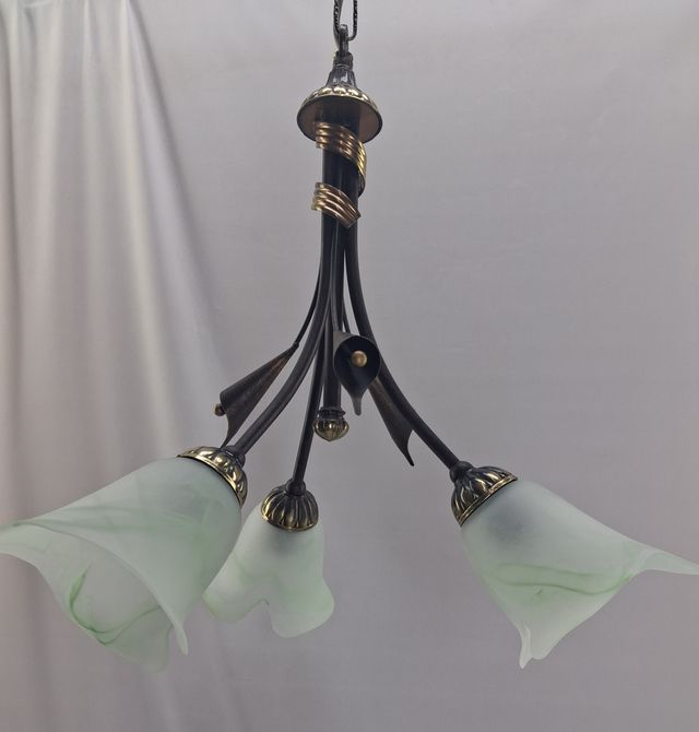 Lámpara techo vintaje florentina metal