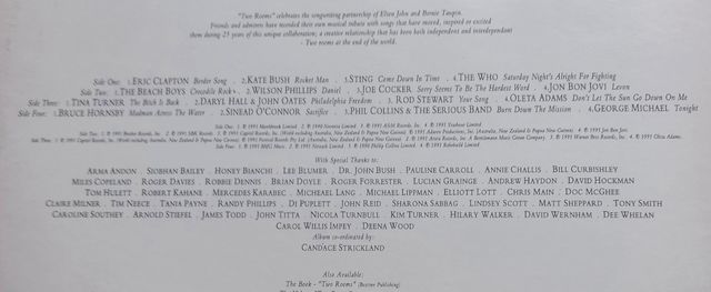 Two Rooms: Celebrating The Songs Of Elton John & B