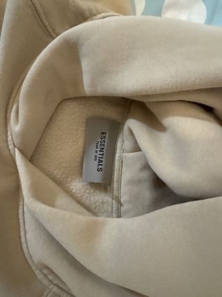 Sudadera Essentials Beige