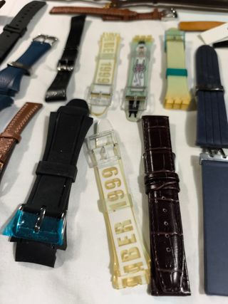 Lote de Correas de reloj varias