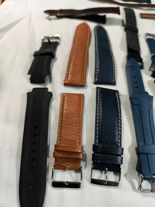 Lote de Correas de reloj varias