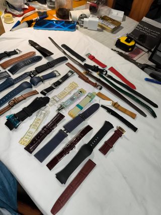 Lote de Correas de reloj varias