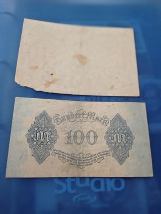 Lote 4 Billetes Alemanes Antiguos