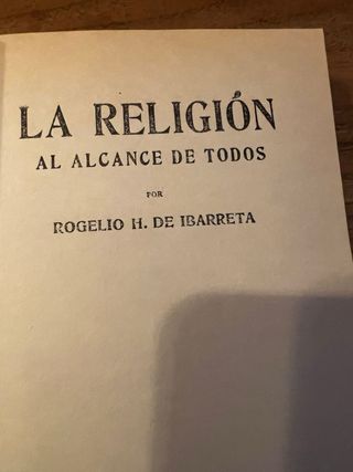 La religión al alcance de todos