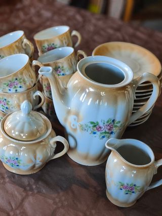 Juego de café Santa Clara porcelana