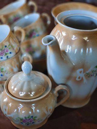 Juego de café Santa Clara porcelana