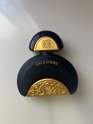 Perfume Gala Loewe Azul y Dorado