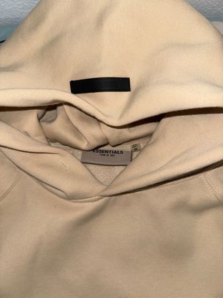 Sudadera Essentials Beige