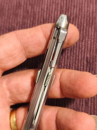 Bolígrafo Multiusos DEUTZ Plateado