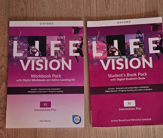 Libros Life Vision B2 Oxford - Casi Nuevos