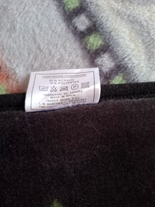 Manta Mora cama 135cm multicolor