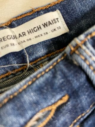 Pantalón vaquero y mallas T38