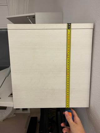 2 Aparadores de pared madera blanco