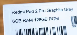 Redmi Pad 2 Pro Gris Grafito 6GB+128GB