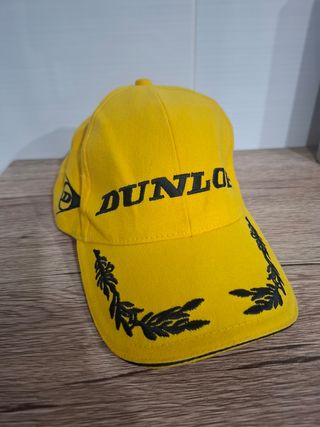 Gorra Dunlop Amarilla Vintage