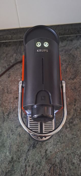 Cafetera Nespresso Pixie Krups Roja
