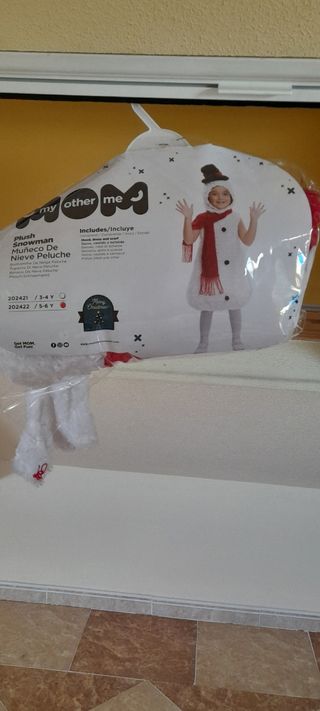 Disfraz Muñeco de Nieve My Other Me 3-6 Años