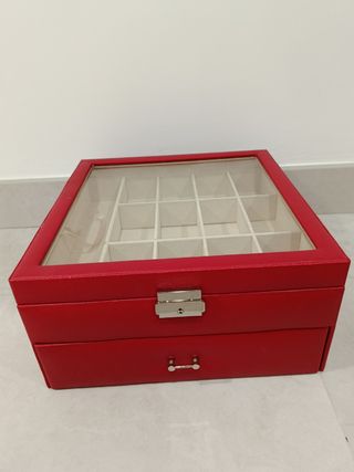Joyero / Relojero Rojo