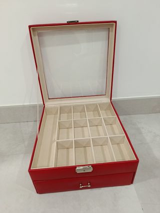 Joyero / Relojero Rojo
