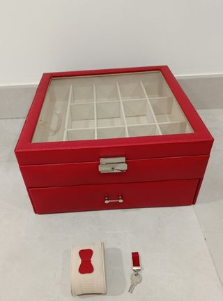 Joyero / Relojero Rojo