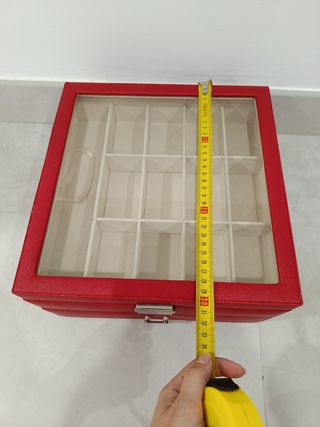 Joyero / Relojero Rojo