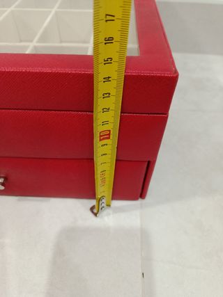 Joyero / Relojero Rojo