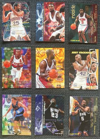Collezione carte NBA anni 90 – autentiche, Fleer 9