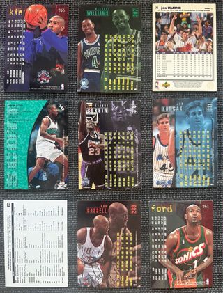 Collezione carte NBA anni 90 – autentiche, Fleer 9