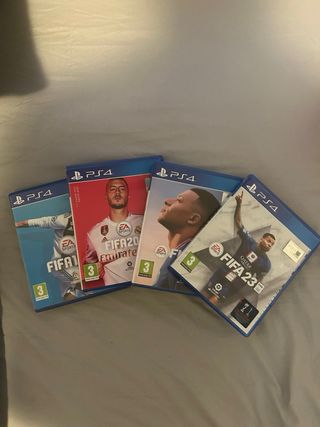 Lote 4 Juegos FIFA PS4