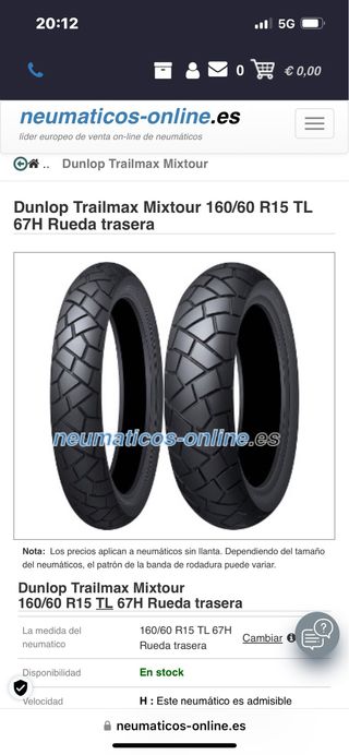 Neumático Dunlop Trailmax