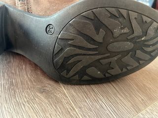 Botines mujer marrones con cremallera