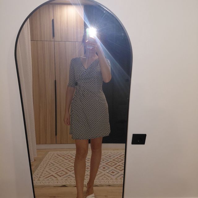 Abito elegante stampato