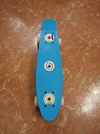 Monopatín Decathlon Azul