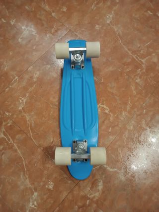 Monopatín Decathlon Azul