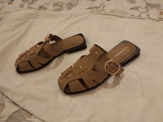 Sandalias Stradivarius Beige Talla 38