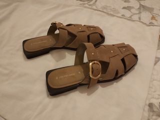 Sandalias Stradivarius Beige Talla 38