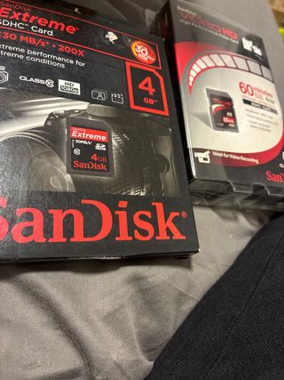 SanDisk Extreme SDHC 4GB Tarjeta Memoria