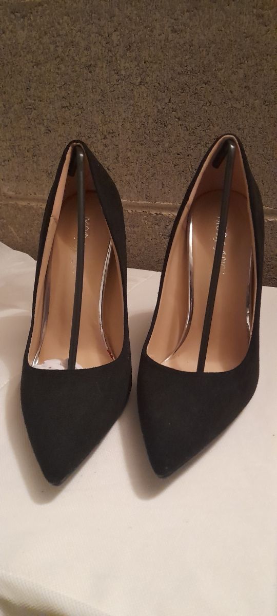 Scarpe eleganti tacco argento