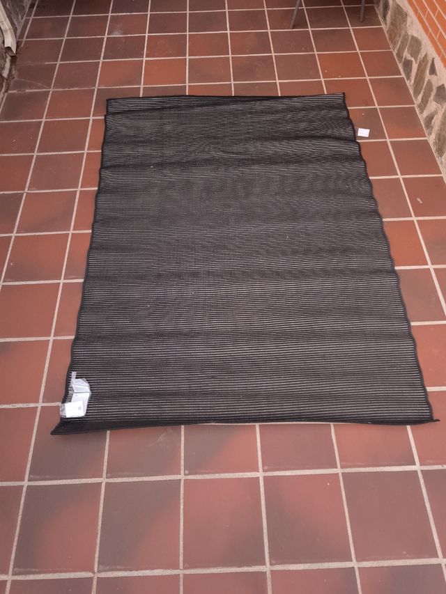 Tappeto da salotto nero