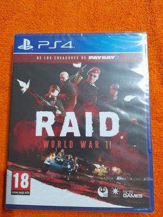 🇪🇦PRECINTADO. Juego PS4 Raid World War II 