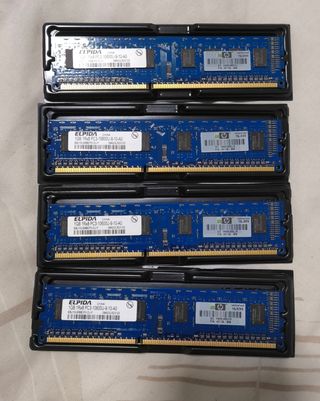 Lote memorias Ram