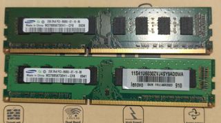 Lote memorias Ram