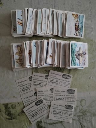 Cromos Lloveras Historia Navegación Guerra