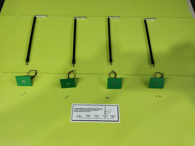 Iluminación LED para Scalextric/Ninco/SCX